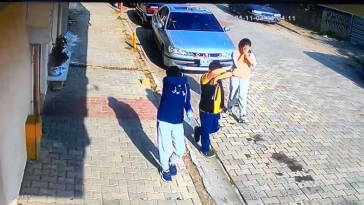 tekirdagda 3 cocuk park halindeki aractan sibop kapaklarini caldi bl9VmlkM.jpg