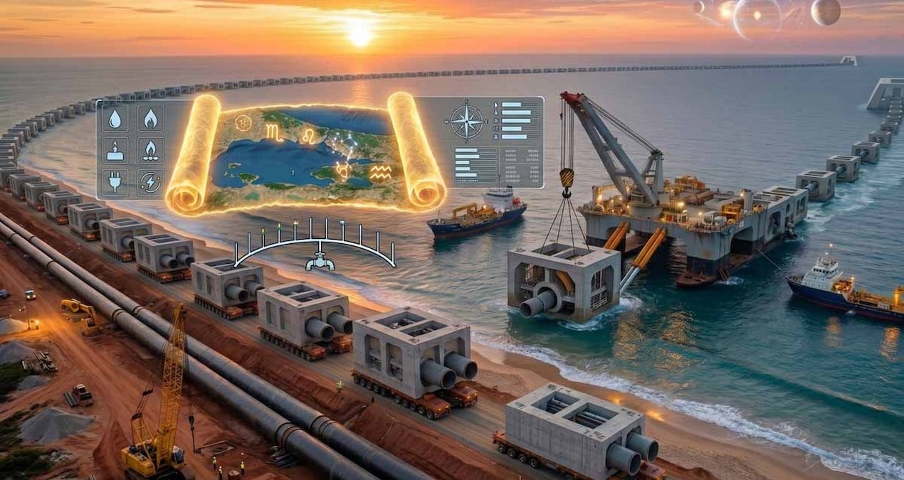 13 Ülkeyi Su Altından Bağlayacak Dev Proje: 25 Milyar Dolarlık Boru Hattı Kuruluyor