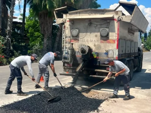 Antalya finikede yollar yenileniyor fINEtuQt
